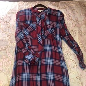 Flannel dress